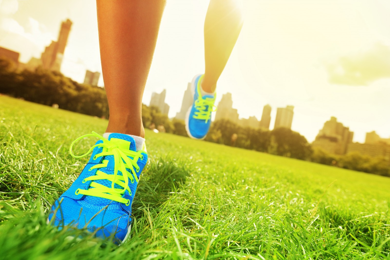 running shoes NYC background sunrise shutterstock_112330748 copy